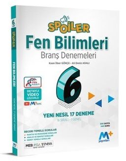6. Sınıf Spoiler Fen Bilimleri Branş Denemeleri