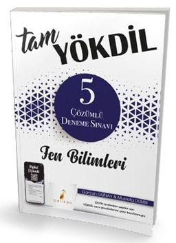Tam YÖKDİL Fen Bilimleri Dijital Çözümlü 5 Deneme Sınavı