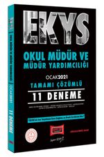 EKYS Okul Müdür ve Müdür Yardımcılığı Tamamı Çözümlü 11 Deneme Ocak 2021