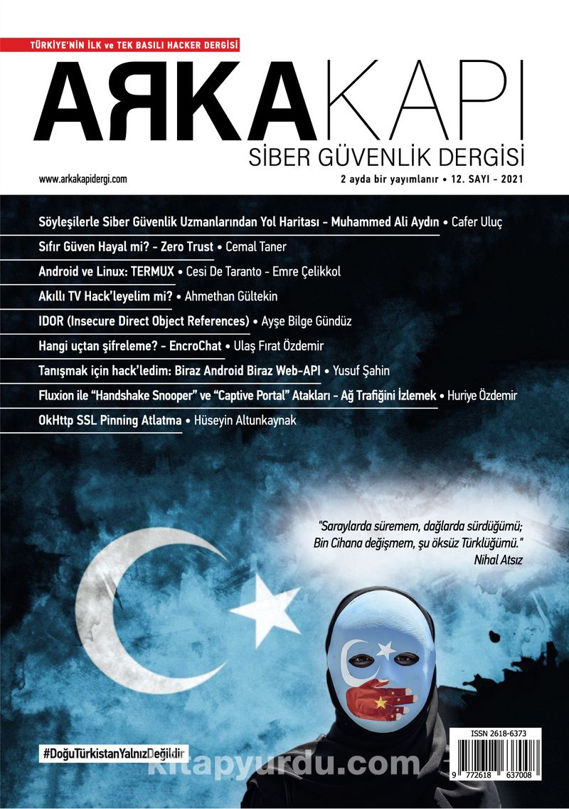 arka kapi siber guvenlik dergisi sayi 12 kitapyurdu com