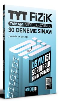 TYT Fizik Tamamı Video Çözümlü 30 Deneme Sınavı 