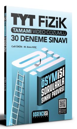 TYT Fizik Tamamı Video Çözümlü 30 Deneme Sınavı 