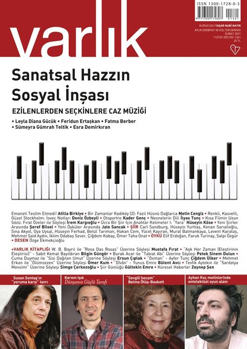 Varlık Edebiyat ve Kültür Dergisi: Sayı:1361 Şubat 2021