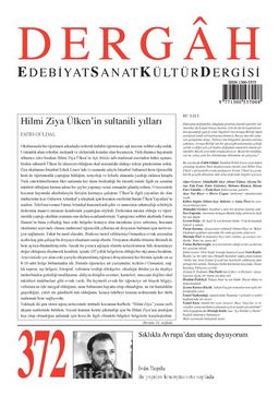 Dergah Edebiyat Sanat Kültür Dergisi Sayı:372 Şubat 2021