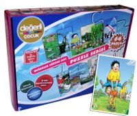 Değerler İçerikli Yapboz (Adalet)