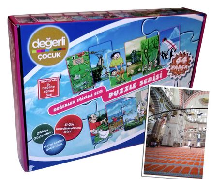 Değerler İçerikli Yapboz (Cami İçi)