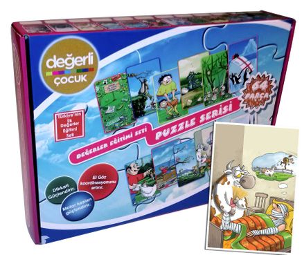 Değerler İçerikli Yapboz (Öz Denetim)