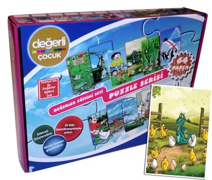 Değerler İçerikli Yapboz (Özgüven)