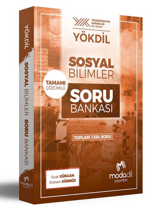 YÖKDİL Sosyal Bilimler Tamamı Çözümlü Soru Bankası (Suat Gürcan