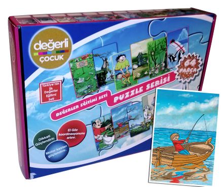 Değerler İçerikli Yapboz (Sabır)