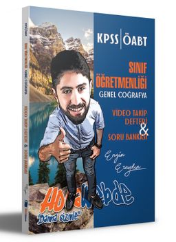 2021 Sınıf Öğretmenliği Genel Coğrafya Video Takip Defteri ve Soru Bankası