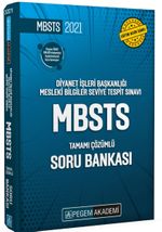 2021 Diyanet İşleri Başkanlığı Mesleki Bilgiler Seviye Tespit Sınavı MBSTS Tamamı Çözümlü Soru Bankası