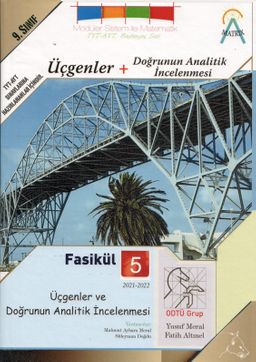 Moduler Matematik Fasikül 5 / Üçgenler ve Doğrunun Analitik İncelenmesi (Tamamı Renkli ve Ciltli)