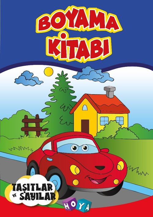 Boyama Kitabı / Taşıtlar-Sayılar (5-6 Yaş)
