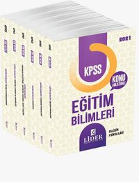 2021 KPSS Eğitim Bilimleri Konu Anlatımlı Modüler Set