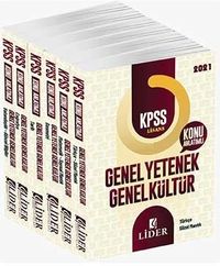 2021 KPSS Genel Yetenek Genel Kültür Modüler Konu Anlatımı (6 Kitap)