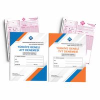 TYT AYT Türkiye Geneli Optikli 2'li Deneme Seti