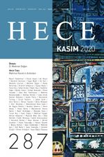 Sayı:287 Kasım 2020 Hece Aylık Edebiyat Dergisi