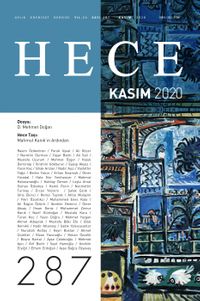 Sayı:287 Kasım 2020 Hece Aylık Edebiyat Dergisi