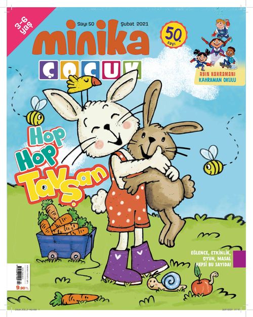 Minika Çocuk Aylık Çocuk Dergisi Sayı: 50 Şubat 2021