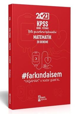 2021 Farkındaİsem KPSS Genel Yetenek Matematik 20 Deneme