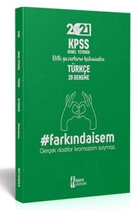 2021 Farkındaİsem KPSS Genel Yetenek Türkçe 20 Deneme