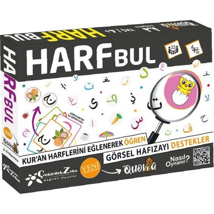 Çekirdek Zeka Harf Bul Zeka Oyunu(009841)
