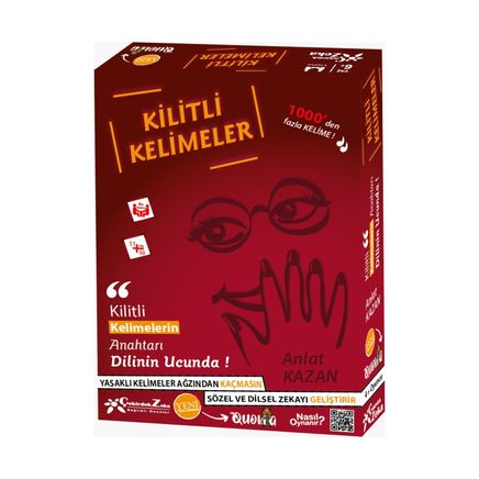 Çekirdek Zeka Kilitli Kelimeler Kutu Oyunu(009162)