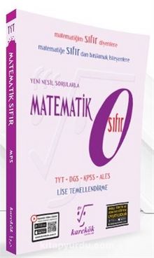Matematik Sıfır (TYT-DGS-KPSS-ALES) - Kolektif