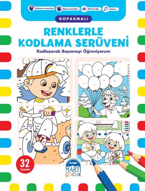 Renklerle Kodlama Serüveni 8 (Koparmalı)