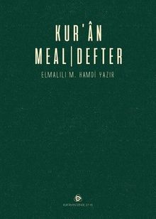 Kur'an Meal Defter