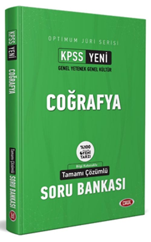 KPSS Optimum Jüri Serisi Coğrafya Çözümlü Soru Bankası
