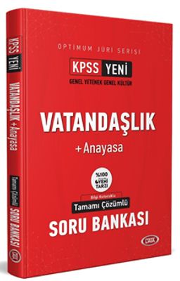 KPSS Optimum Jüri Serisi Vatandaşlık + Anayasa  Çözümlü Soru Bankası