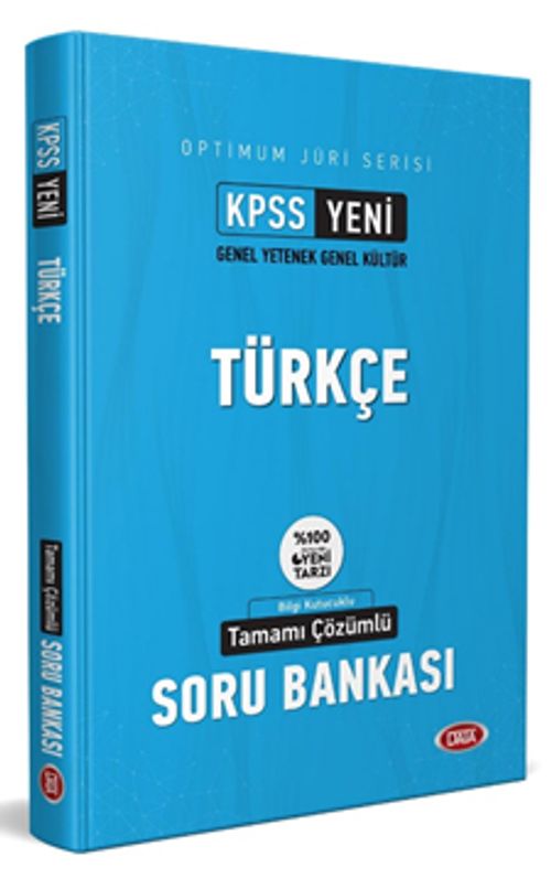 KPSS Optimum Juri Serisi Türkçe Çözümlü Soru Bankası