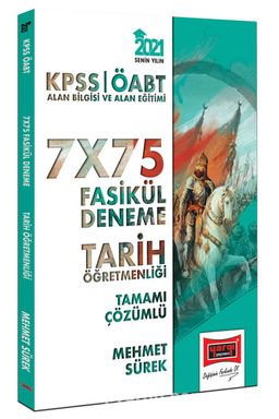 2021 ÖABT Tarih Öğretmenliği Tamamı Çözümlü 7x75 Fasikül Deneme