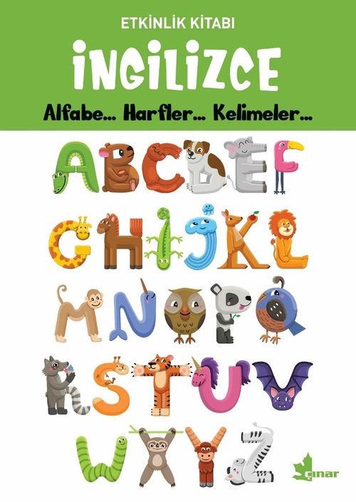 Alfabe… Harfler… Kelimeler / İngilizce Etkinlik Kitabı