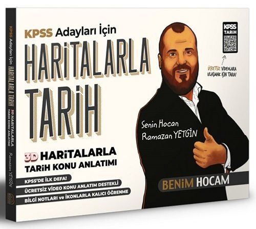 2021 KPSS Tarih 3D Haritalarla Konu Anlatımı