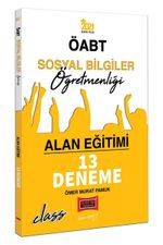 2021 ÖABT Sosyal Bilgiler Öğretmenliği Alan Eğitimi 13 Deneme