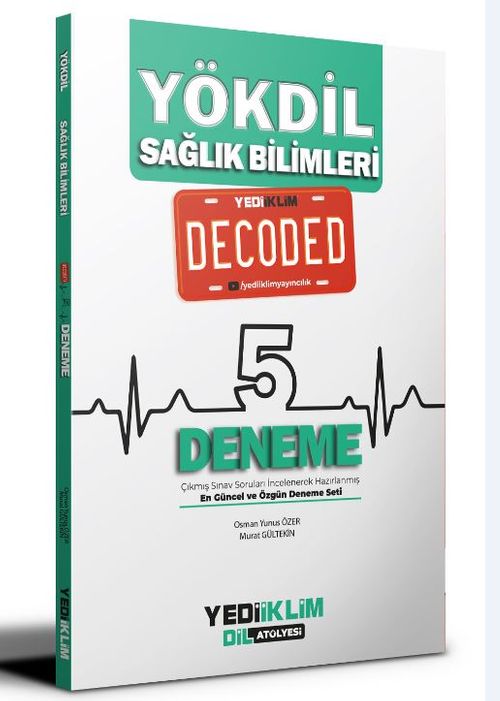 YÖKDİL Sağlık Bilimleri Decoded 5 Deneme
