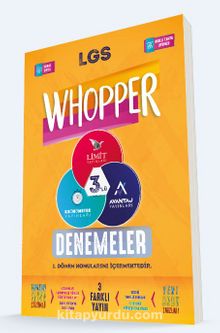 8.Sınıf Whoopper 3'lü Deneme Seti - Kolektif