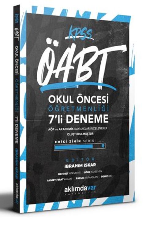 KPSS ÖABT Okul Öncesi Öğretmenliği 7 Deneme 