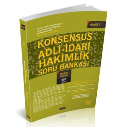 KONSENSUS Adli İdari Hakimlik Medeni Hukuk Soru Bankası Modül 7 Savaş Yayınları 2021