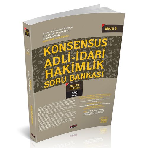 2021 Konsensus KPSS Borçlar Hukuku Soru Bankası 