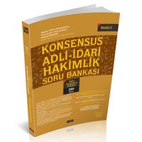 Konsensus KPSS İdari Yargılama Hukuku Soru Bankası 