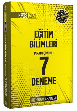 2021 Eğitim Bilimleri Tamamı Çözümlü 7 Deneme