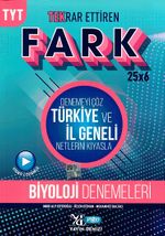 TYT Biyoloji Fark 25x6 Tekrar Ettiren Denemeleri