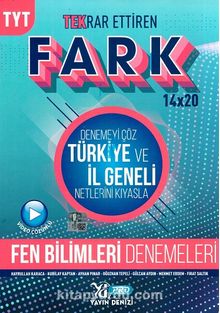 TYT Fen Bilimleri Fark 14x20 Tekrar Ettiren Denemeleri - Kolektif