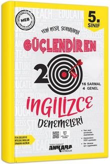 5. Sınıf Güçlendiren İngilizce 20 Deneme Sınavı
