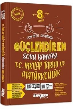 8. Sınıf T.C. İnkılap Tarihi ve Atatürkçülük Güçlendiren Soru Bankası