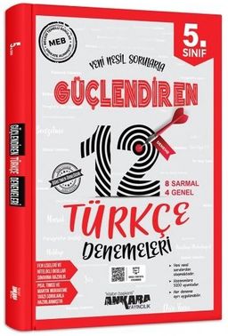 5. Sınıf Güçlendiren 12 Türkçe Denemeleri